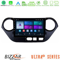 Bizzar Ultra Series Hyundai i10 2014-2020 8core Android13 8+128gb Navigation Multimedia Tablet 9" u-ul2-Hy0506