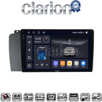 CLARION GL74957 Οθόνη OEM Multimedia Αυτοκινήτου για VOLVO V70-S60- XC70 2004 > 2007 (CarPlay/AndroidAuto/BT/GPS/WIFI/GPRS) electriclife