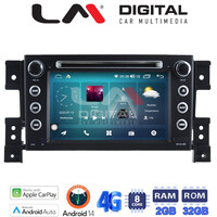 LM Digital - LM R8053 GPS Οθόνη OEM Multimedia Αυτοκινήτου για SUZUKI GRAN VITARA 2005 > 2015 (CarPlay/AndroidAuto/BT/GPS/WIFI/GPRS) electriclife