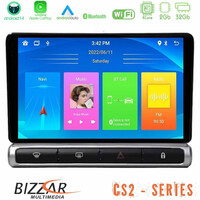 Bizzar cs2 Series 4core Android14 2+32gb Citroen c3 2016-> Navigation Multimedia Tablet 9"  με Carplay & Android Auto u-cs2-Ct2503