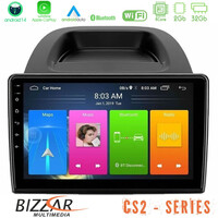 Bizzar cs2 Series 4core Android14 2+32gb Ford Ecosport 2018-2020 Navigation Multimedia Tablet 10" με Carplay & Android Auto u-cs2-Fd0279