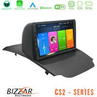 Bizzar cs2 Series 4core Android14 2+32gb Ford Ecosport 2014-2017 Navigation Multimedia Tablet 10" με Carplay & Android Auto u-cs2-Fd0599