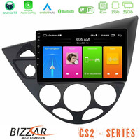 Bizzar cs2 Series 4core Android14 2+32gb Ford Focus 1999-2004 Navigation Multimedia Tablet 9" με Carplay & Android Auto u-cs2-Fd1331