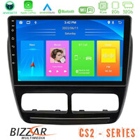 Bizzar cs2 Series 4core Android14 2+32gb Fiat Doblo / Opel Combo 2010-2014 Navigation Multimedia Tablet 9" με Carplay & Android Auto u-cs2-Ft1032