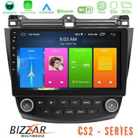 Bizzar cs2 Series 4core Android14 2+32gb Honda Accord 2002-2008 Navigation Multimedia Tablet 10" με Carplay & Android Auto u-cs2-Hd0669