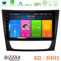 Bizzar cs2 Series 4core Android14 2+32gb Mercedes e Class / cls Class Navigation Multimedia Tablet 9" με Carplay & Android Auto u-cs2-Mb0760