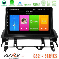 Bizzar cs2 Series 4core Android14 2+32gb Mazda6 2002-2006 Navigation Multimedia Tablet 10" με Carplay & Android Auto u-cs2-Mz1213