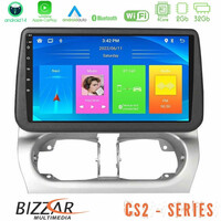 Bizzar cs2 Series 4core Android14 2+32gb Opel Corsa C/combo c Navigation Multimedia Tablet 9″ με Carplay & Android Auto u-cs2-Op1707