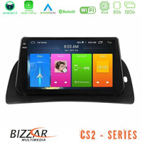 Bizzar cs2 Series 4core Android14 2+32gb Renault Kangoo 2015-2018 Navigation Multimedia Tablet 9" με Carplay & Android Auto u-cs2-Rn1027