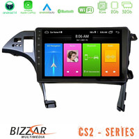 Bizzar cs2 Series 4core Android14 2+32gb Toyota Prius 2010-2015 Navigation Multimedia Tablet 10" με Carplay & Android Auto u-cs2-Ty1082