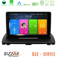 Bizzar cs2 Series 4core Android14 2+32gb Volvo Xc90 2006-2014 Navigation Multimedia Tablet 9" με Carplay & Android Auto u-cs2-Vl0976