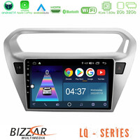 Bizzar lq Series 4core Android14 2+32gb Citroën c-Elysée / Peugeot 301 Navigation Multimedia Tablet 9" με Carplay & Android Auto u-lq-Ct0070
