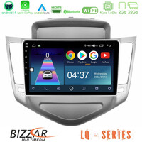 Bizzar lq Series 4core Android14 2+32gb Chevrolet Cruze 2009-2012 Navigation Multimedia Tablet 9" με Carplay & Android Auto u-lq-Cv036n