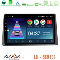 Bizzar lq Series 4core Android14 2+32gb Dacia Duster 2019-> Navigation Multimedia Tablet 9" με Carplay & Android Auto u-lq-Dc0628