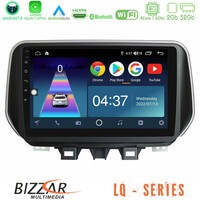 Bizzar lq Series 4core Android14 2+32gb Hyundai Tucson 2019-&Gt; Navigation Multimedia Tablet 9" με Carplay & Android Auto u-lq-Hy0504