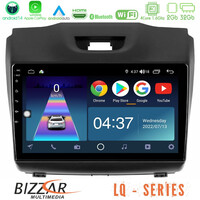 Bizzar lq Series 4core Android14 2+32gb Isuzu d-max 2012-2019 Navigation Multimedia Tablet 9" με Carplay & Android Auto u-lq-Iz588