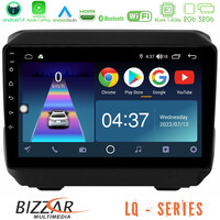 Bizzar lq Series 4core Android14 2+32gb Jeep Wrangler 2018-> Navigation Multimedia Tablet 9" με Carplay & Android Auto u-lq-Jp0865