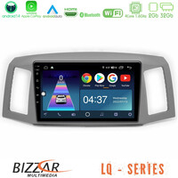 Bizzar lq Series 4core Android14 2+32gb Jeep Grand Cherokee 2005-2007 Navigation Multimedia Tablet 10" με Carplay & Android Auto u-lq-Jp1152