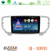 Bizzar lq Series 4core Android14 2+32gb kia Sportage 2018-2021 Navigation Multimedia Tablet 9" με Carplay & Android Auto u-lq-Ki0516