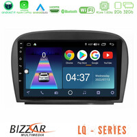 Bizzar lq Series 4core Android14 2+32gb Mercedes sl Class 2005-2011 Navigation Multimedia Tablet 9" με Carplay & Android Auto u-lq-Mb0479