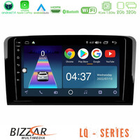 Bizzar lq Series 4core Android14 2+32gb Mercedes Ml/gl Class Navigation Multimedia Tablet 9" με Carplay & Android Auto u-lq-Mb0761