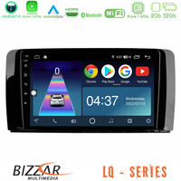 Bizzar lq Series 4core Android14 2+32gb Mercedes r Class Navigation Multimedia Tablet 9" με Carplay & Android Auto u-lq-Mb0781
