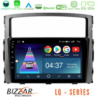Bizzar lq Series 4core Android14 2+32gb Mitsubishi Pajero 2008-2009 Navigation Multimedia Tablet 9" με Carplay & Android Auto u-lq-Mt0557