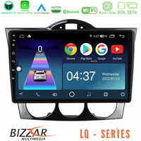Bizzar lq Series 4core Android14 2+32gb Mazda rx8 2003-2008 Navigation Multimedia Tablet 9" με Carplay & Android Auto u-lq-Mz1351