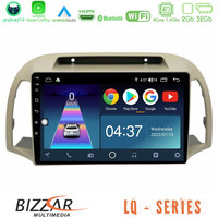 Bizzar lq Series 4core Android14 2+32gb Nissan Micra k12 2002-2010 Navigation Multimedia Tablet 9" με Carplay & Android Auto u-lq-Ns0012