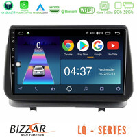 Bizzar lq Series 4core Android14 2+32gb Renault Clio 2005-2012 Navigation Multimedia Tablet 9" με Carplay & Android Auto u-lq-Rn0003