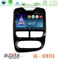 Bizzar lq Series 4core Android14 2+32gb Renault Clio 2012-2016 Navigation Multimedia Tablet 10" με Carplay & Android Auto u-lq-Rn783