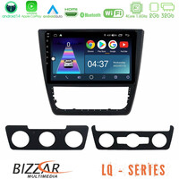 Bizzar lq Series 4core Android14 2+32gb Skoda Yeti 2009-&Gt; Navigation Multimedia Tablet 10" με Carplay & Android Auto u-lq-Sk0151
