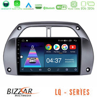Bizzar lq Series 4core Android14 2+32gb Toyota Rav4 2001 - 2006 Navigation Multimedia Tablet 9" με Carplay & Android Auto u-lq-Ty0953