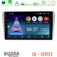 Bizzar lq Series 4core Android14 2+32gb Toyota Avensis t25 02/2003–2008 Navigation Multimedia Tablet 9" με Carplay & Android Auto u-lq-Ty412n