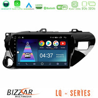 Bizzar lq Series 4core Android14 2+32gb Toyota Hilux 2017-2021 Navigation Multimedia Tablet 10" με Carplay & Android Auto u-lq-Ty600