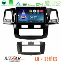 Bizzar lq Series 4core Android14 2+32gb Toyota Hilux 2007-2016 Navigation Multimedia Tablet 9" με Carplay & Android Auto u-lq-Ty666