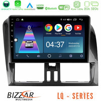 Bizzar lq Series 4core Android14 2+32gb Volvo Xc60 2009-2012 Navigation Multimedia Tablet 9" με Carplay & Android Auto u-lq-Vl0468