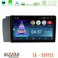 Bizzar lq Series 4core Android14 2+32gb Volvo s60 2004-2009 Navigation Multimedia Tablet 9" με Carplay & Android Auto u-lq-Vl1514