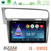 Bizzar lq Series 4core Android14 2+32gb vw Golf 7 Navigation Multimedia Tablet 10" με Carplay & Android Auto u-lq-Vw0003al