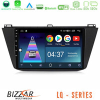 Bizzar lq Series 4core Android14 2+32gb vw Tiguan 2016-2022 Navigation Multimedia Tablet 10″ με Carplay & Android Auto u-lq-Vw0082