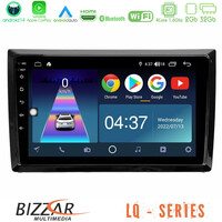 Bizzar lq Series 4core Android14 2+32gb vw Beetle Navigation Multimedia Tablet 9" με Carplay & Android Auto u-lq-Vw886