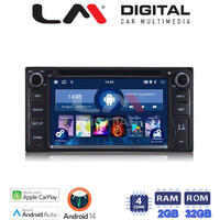 LM Digital - LM N4071 GPS Οθόνη OEM Multimedia Αυτοκινήτου για TOYOTA RAV4, HILUX, YARIS, (CarPlay/AndroidAuto/BT/GPS/WIFI) electriclife