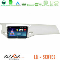 Bizzar lq Series 4core Android14 2+32gb Citroen c3 2009-2016 Navigation Multimedia Tablet 9"  με Carplay & Android Auto (Άσπρο) u-lq-Ct1948wh