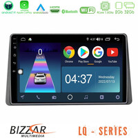 Bizzar lq Series 4core Android14 2+32gb Dacia Duster 2022-2024 Navigation Multimedia Tablet 9″ με Carplay & Android Auto με Carplay & Android Auto u-lq-Dc1127