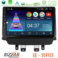 Bizzar lq Series 4core Android14 2+32gb Mazda 2 2014-2021 Navigation Multimedia Tablet 9"  με Carplay & Android Auto u-lq-Mz1091