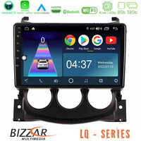 Bizzar lq Series 4core Android14 2+32gb Nissan 370z 2009-2013 Navigation Multimedia Tablet 9″ με Carplay & Android Auto u-lq-Ns2078