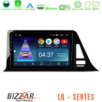 Bizzar lq Series 4core Android14 2+32gb Toyota ch-r (Χωρίς Εργ.οθόνη) Navigation Multimedia Tablet 9"  με Carplay & Android Auto u-lq-Ty0301