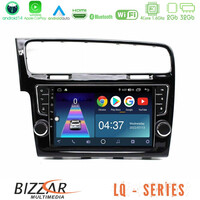 Bizzar lq Series 4core Android14 2+32gb vw Golf 7 Navigation Multimedia Tablet 9" με Carplay & Android Auto (Oem Look) u-lq-Vw1381