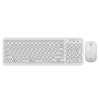 ALCATROZ WIRELESS MOUSE AND KEYBOARD JELLYBEAN A2000 W.WHITE