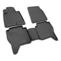 NLC.35.16.210R/NV ΠΑΤΑΚΙΑ ΣΕ ΣΚΑΦΗ TPE ΛΑΣΤΙΧΟ ΓΙΑ MITSUBISHI PAJERO (V80) 5D 2006+ ΣΕ ΜΑΥΡΟ ΧΡΩΜΑ NOVLINE - 4 ΤΕΜ.